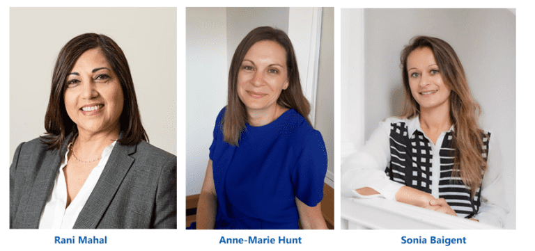 The three new board members