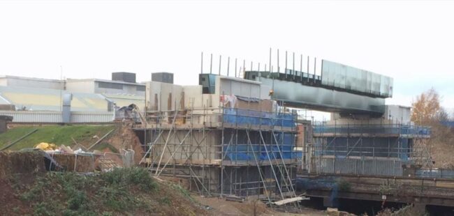 Bridging the gap Great Central Railway build in progress