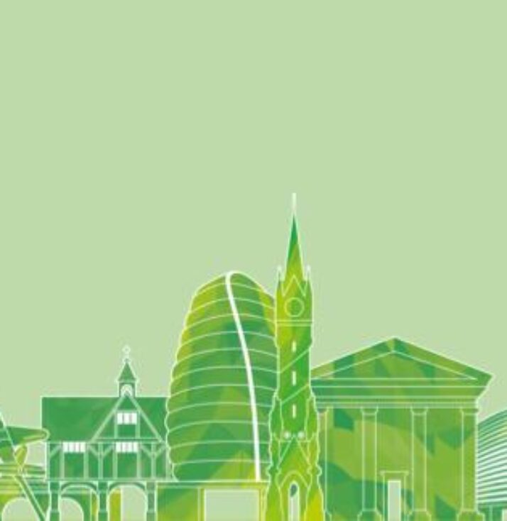 Green placeholder Events and News image