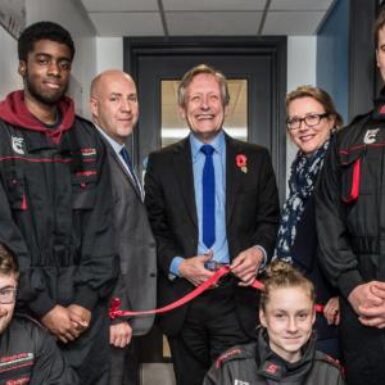 Leicester College Motor Building Opening-