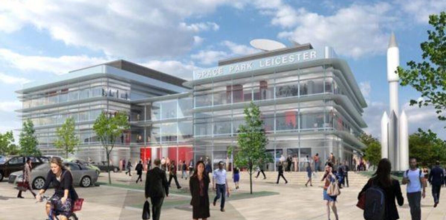 Space Park Leicester artist impression