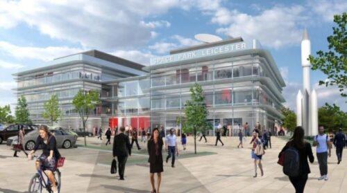 Space Park Leicester artist impression