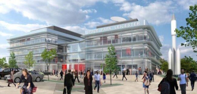 Space Park Leicester artist impression