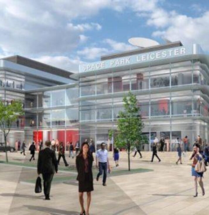 Space Park Leicester artist impression