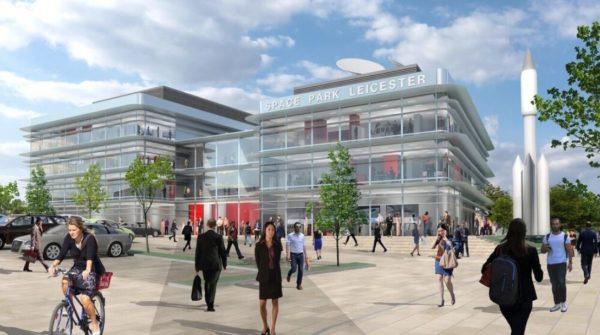 Artist impression of Space Park Leicester