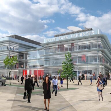 Space Park Leicester artist's impression