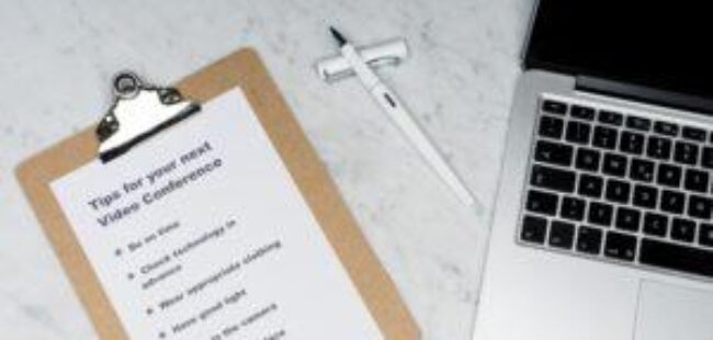 video conference tips