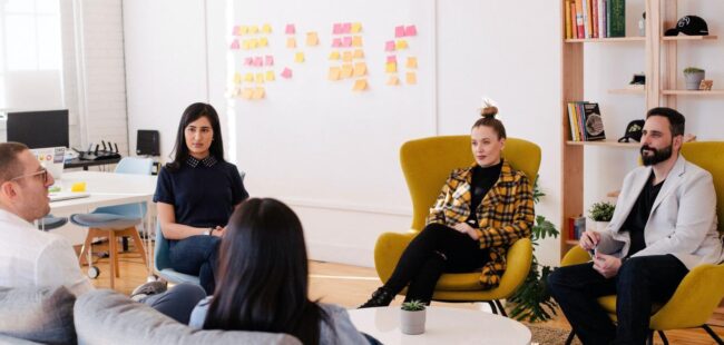 Ideas taskforce group discussion