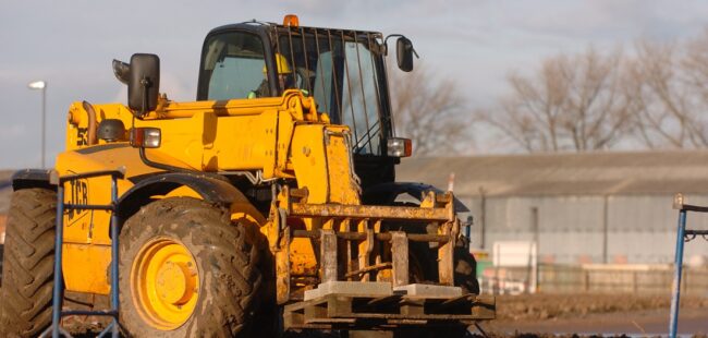 Construction Plant on building site