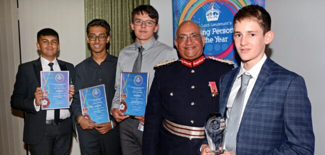 Winners Lord Lieutenant awards