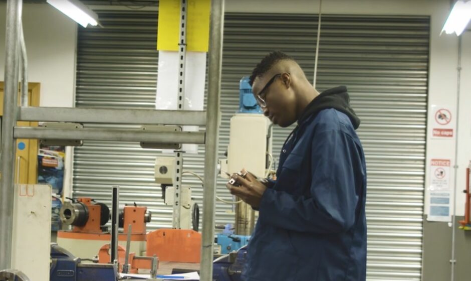 Antoine Akouete-Kuevy, young engineer