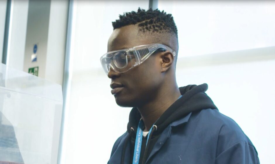 Antoine Akouete-Kuevy, young engineer